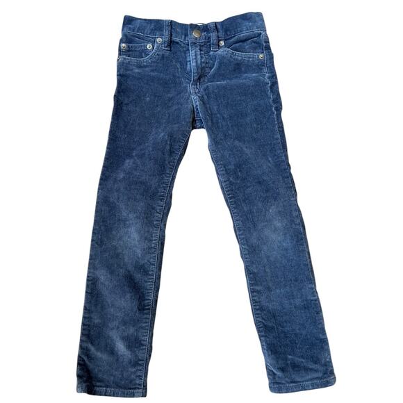 CREW CUTS Gray Corduroy Jeans Size 6 Boys Adjustable Waistband - Picture 1 of 9